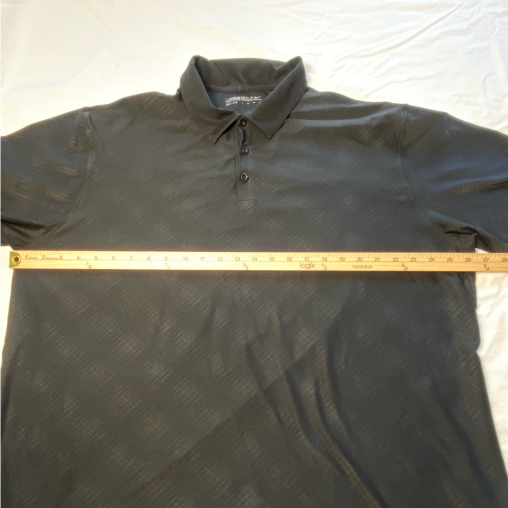Nike golf Men's‎ Black Polo Shirt XXLarge - Picture 7 of 12